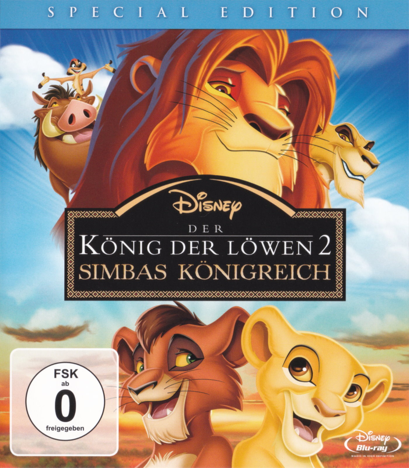 Cover - Der König der Löwen 2 - Simbas Königreich.jpg